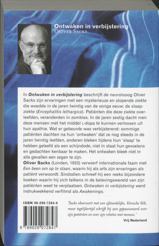 Achterkant van Ontwaken in verbijstering