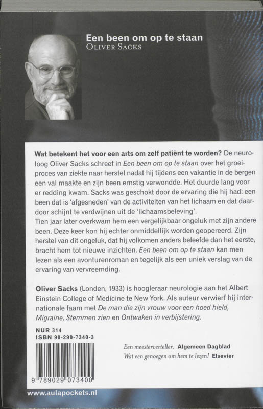 Achterkant van Een been om op te staan