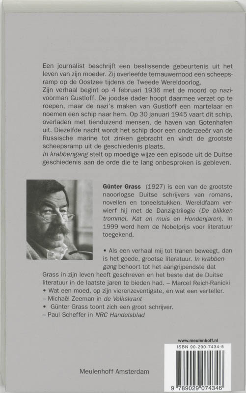 Achterkant van In krabbengang