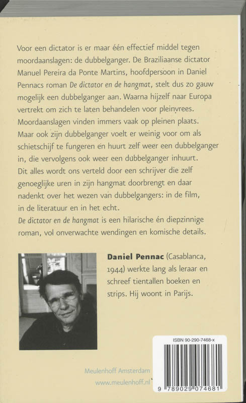 Achterkant van De dictator en de hangmat