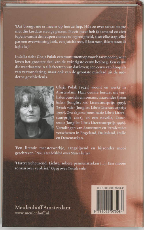 Achterkant van Salka