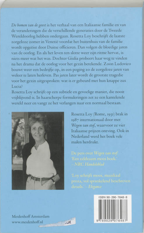 Achterkant van De bomen van de geest
