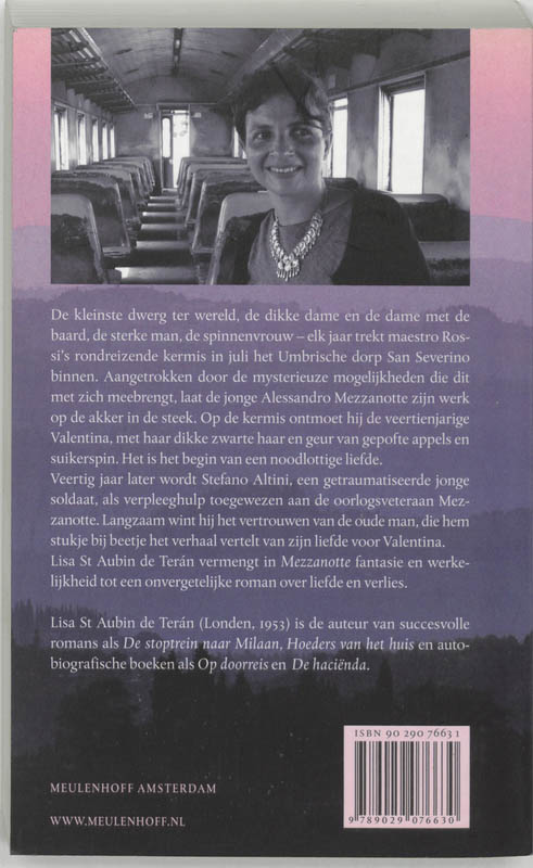 Achterkant van Mezzanotte