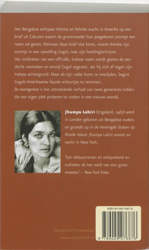 Achterkant van De naamgenoot
