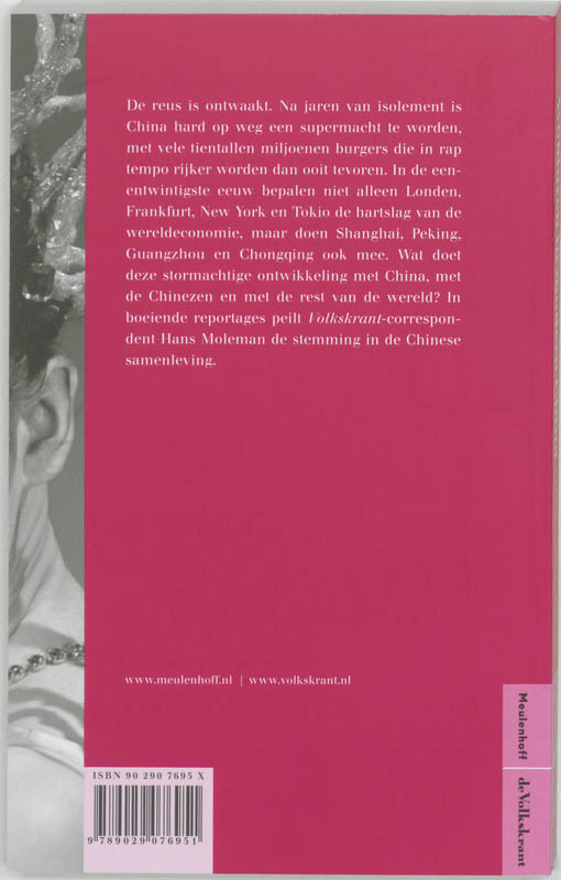 Achterkant van Avonturen in modern China