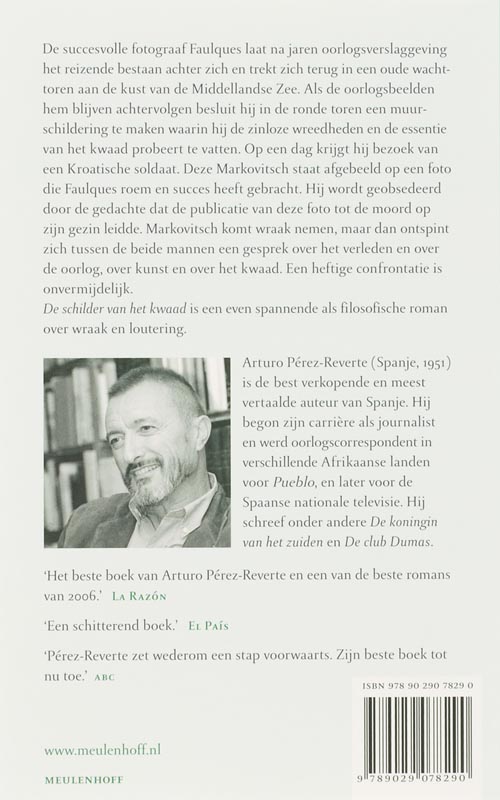 Achterkant van De schilder van het kwaad