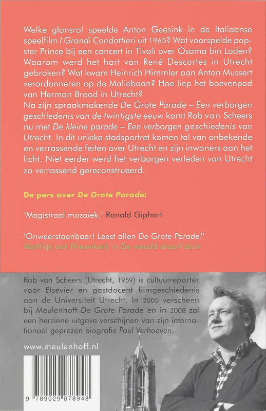 Achterkant van De kleine parade