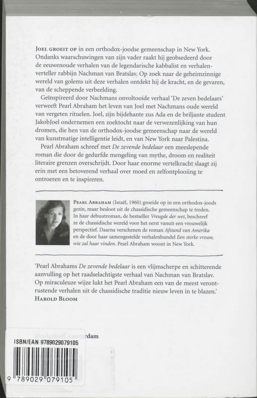 Achterkant van De zevende bedelaar