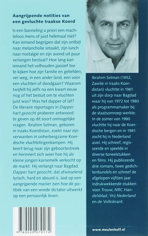 Achterkant van Dapper hart gezocht