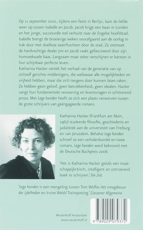 Achterkant van Lege handen