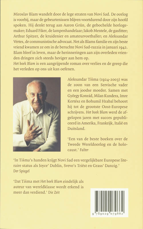 Achterkant van Het boek Blam
