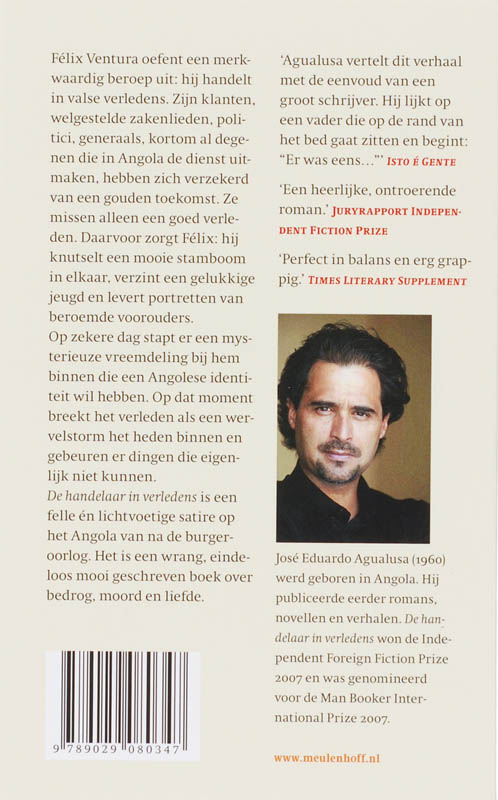 Achterkant van De handelaar in verledens