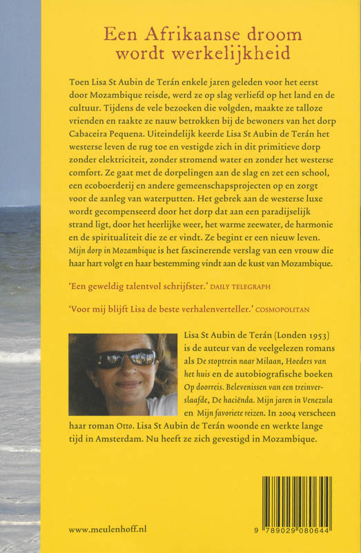 Achterkant van Mijn dorp in Mozambique