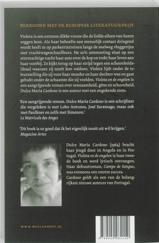 Achterkant van Violeta en de engelen