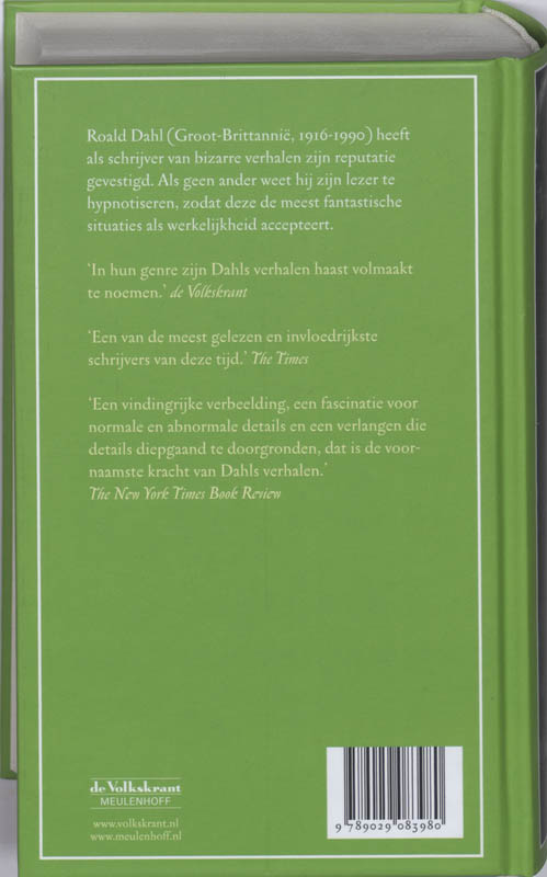 Achterkant van Alle verhalen