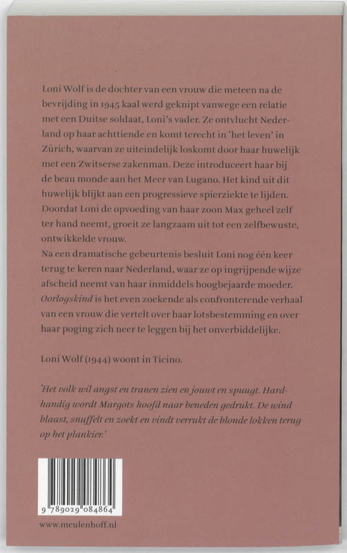 Achterkant van Oorlogskind