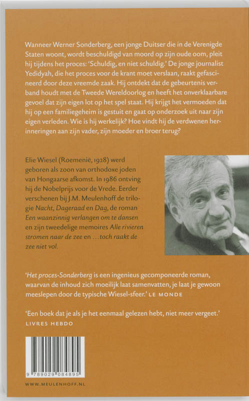 Achterkant van Het proces-Sonderberg
