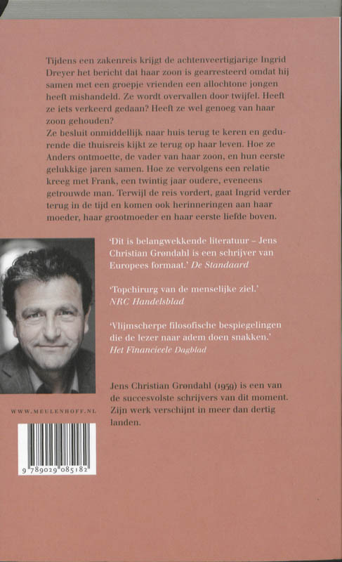 Achterkant van De tijd die nodig is