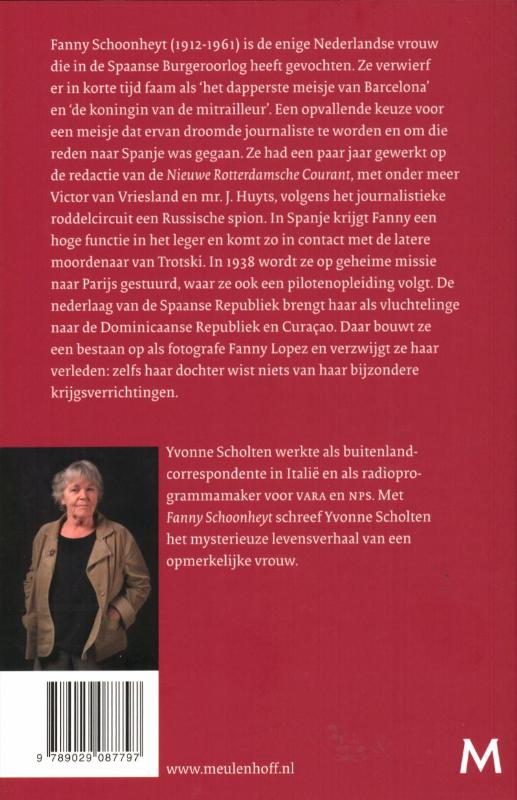 Achterkant van Fanny Schoonheyt