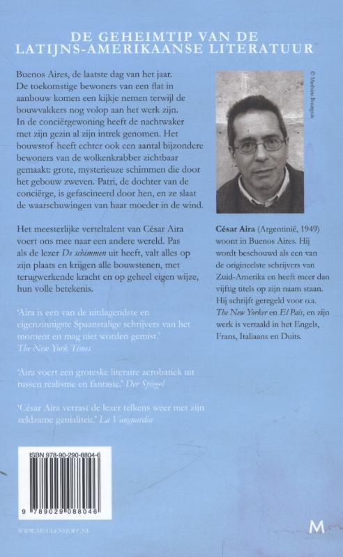 Achterkant van De schimmen