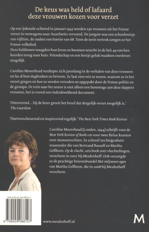 Achterkant van De trein naar het oosten