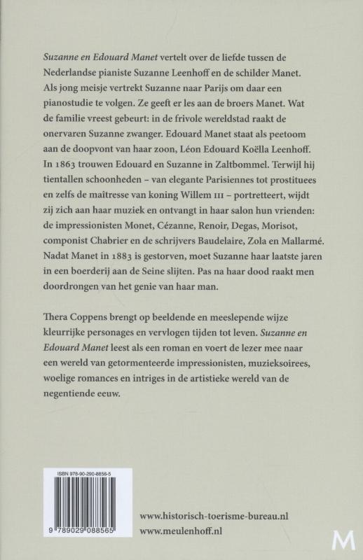 Achterkant van Suzanne en Edouard Manet