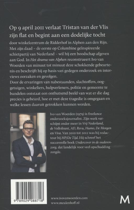 Achterkant van Het drama van Alphen