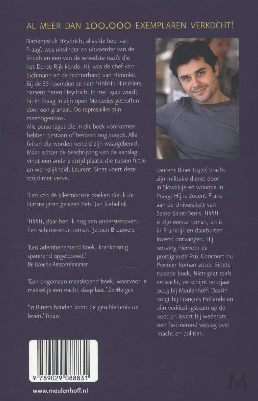 Achterkant van HhhH