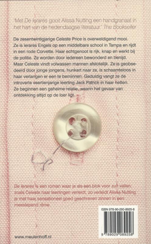 Achterkant van De lerares