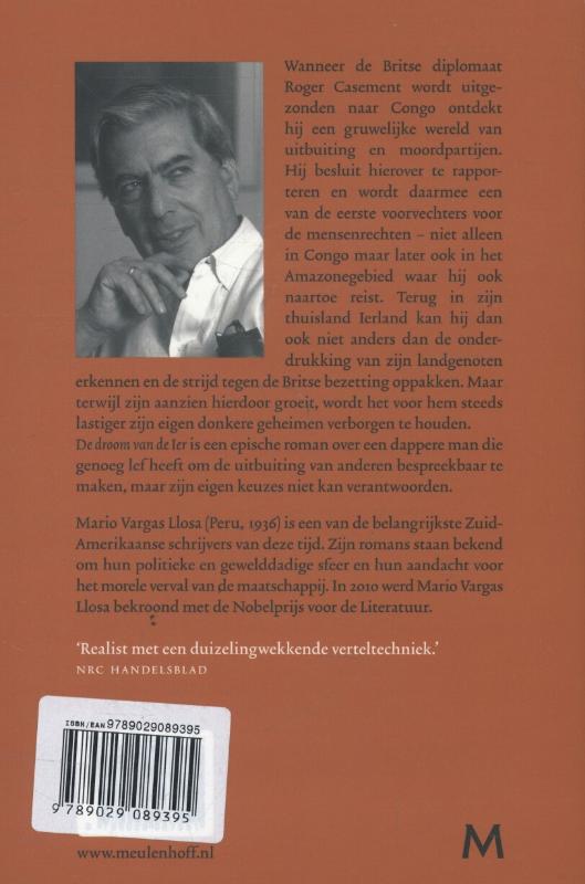 Achterkant van De droom van de Ier