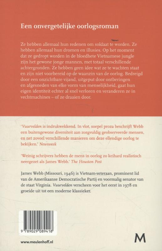 Achterkant van Vuurvelden