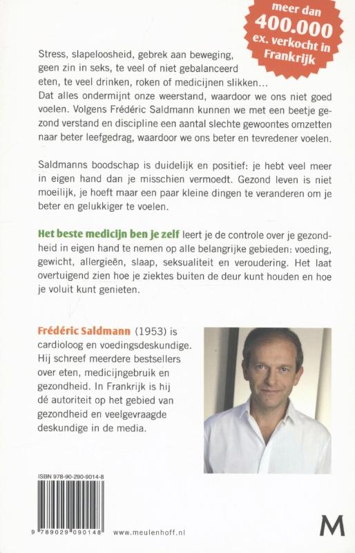 Achterkant van Het beste medicijn ben je zelf