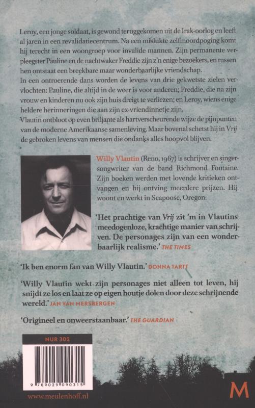 Achterkant van Vrij
