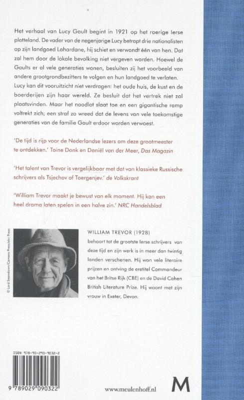 Achterkant van Het verhaal van Lucy Gault