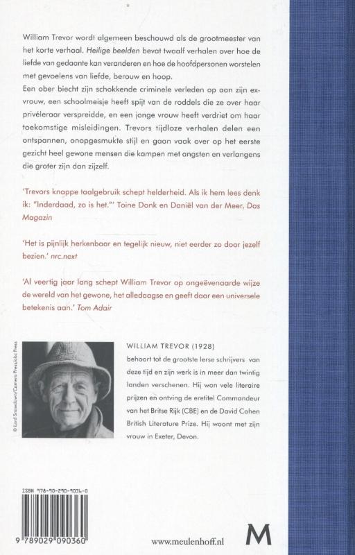 Achterkant van Heilige beelden