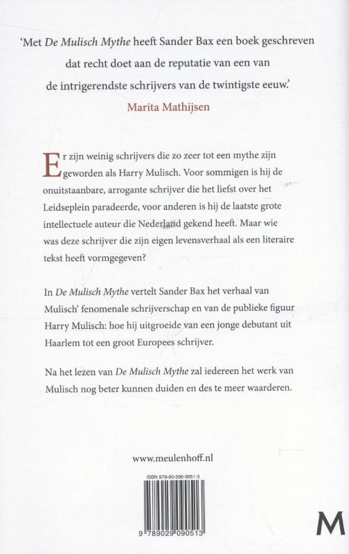 Achterkant van De Mulisch Mythe