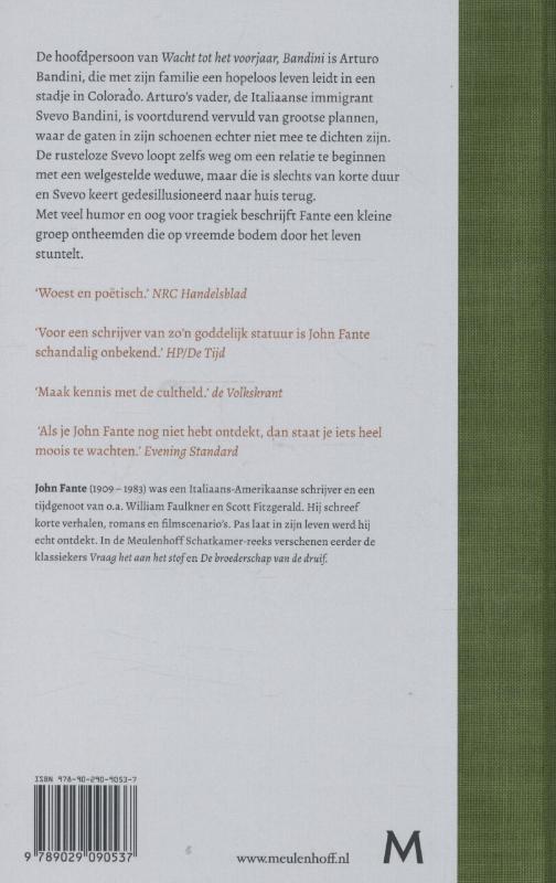 Achterkant van Wacht tot het voorjaar, Bandini