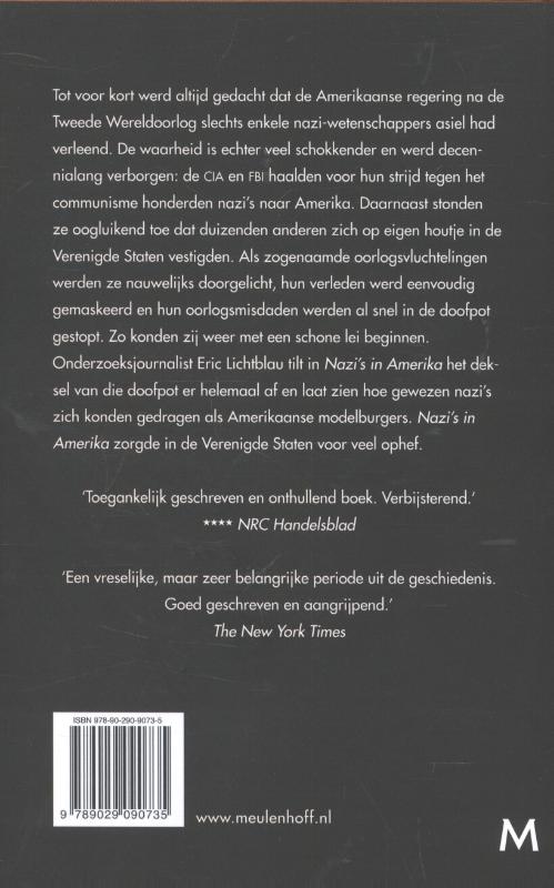 Achterkant van Nazi's in Amerika
