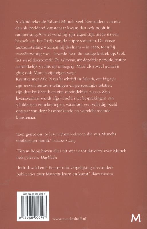 Achterkant van Munch