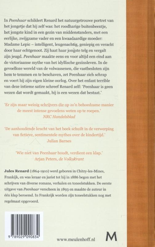 Achterkant van Peenhaar