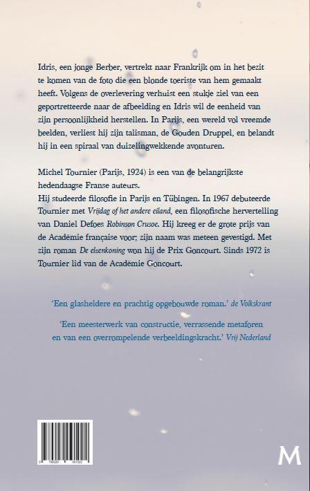 Achterkant van De gouden druppel