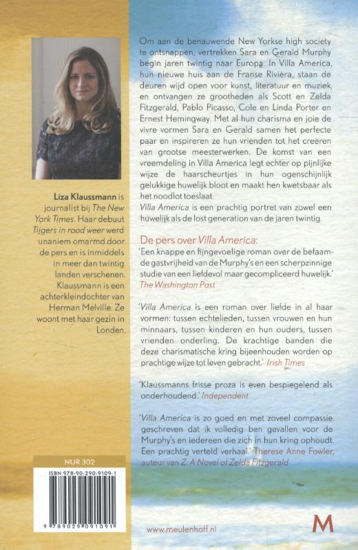 Achterkant van Villa America
