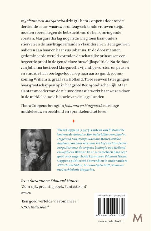 Achterkant van Johanna en Margaretha