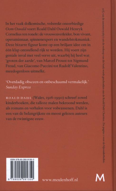 Achterkant van Oom Oswald