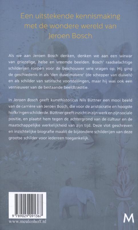 Achterkant van Jeroen Bosch