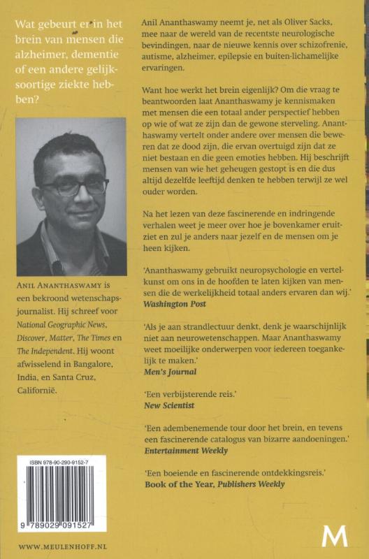 Achterkant van De man die er niet was