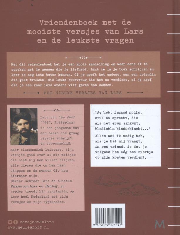 Achterkant van Heb je vrienden lief