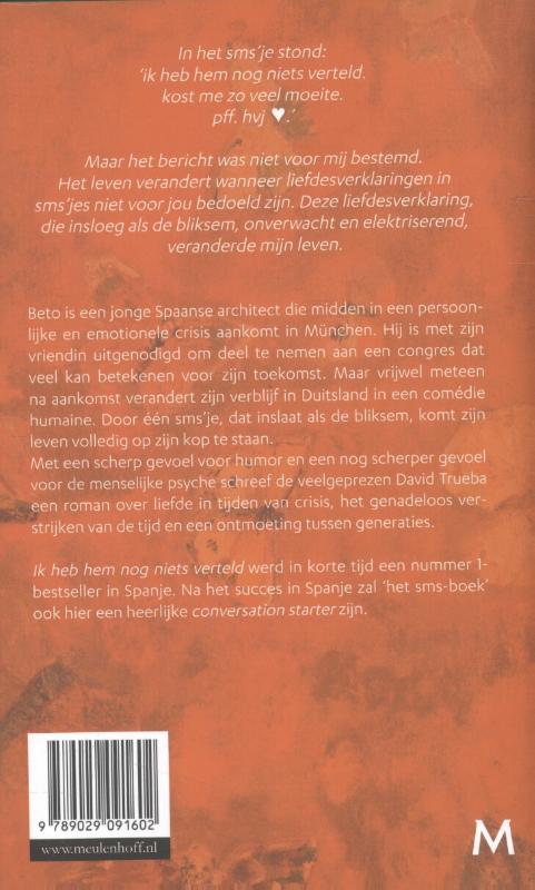 Achterkant van Ik heb hem nog niets verteld