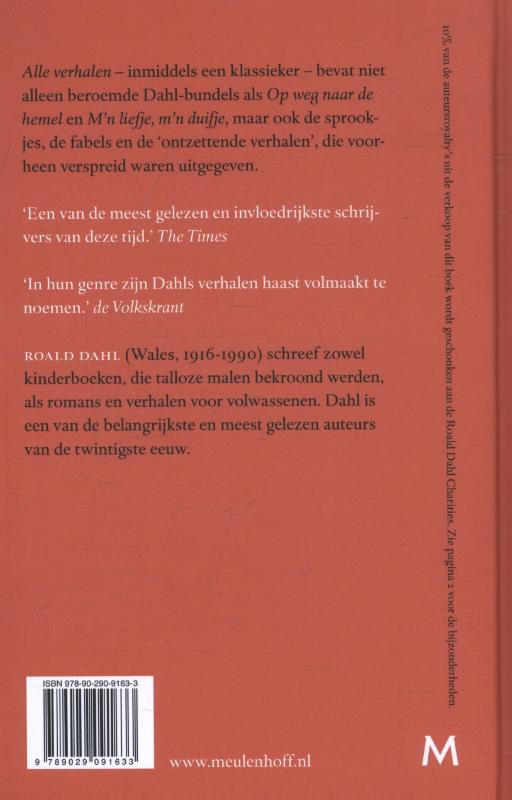 Achterkant van Alle verhalen