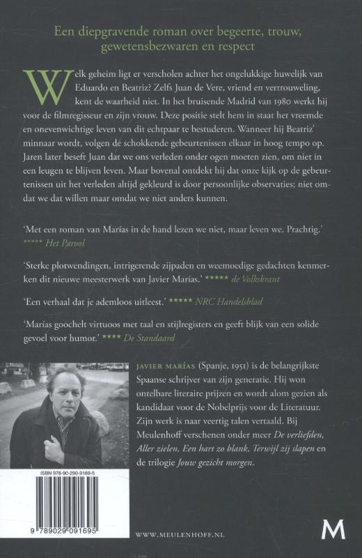 Achterkant van Zo begint het slechte